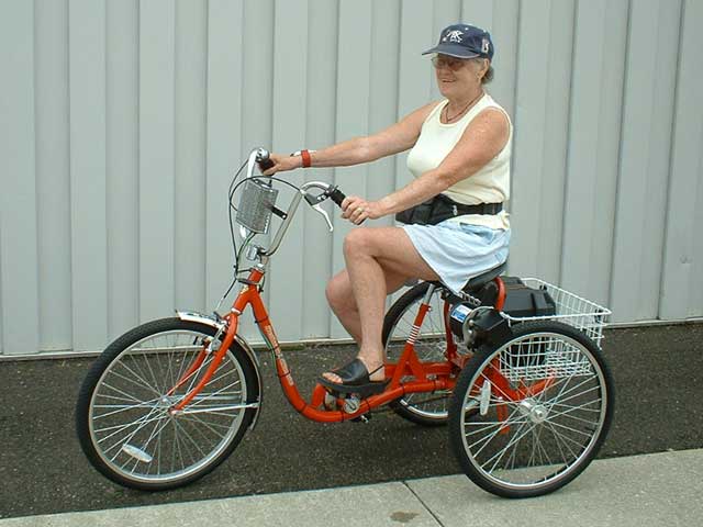 motorized trike